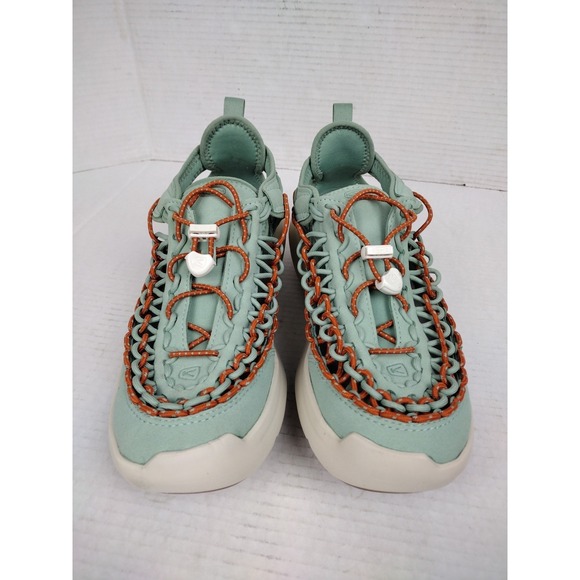 KEEN UNEEK WK Sneakers Walking Shoes Green/Birch Womens Size 10 - Picture 4 of 9